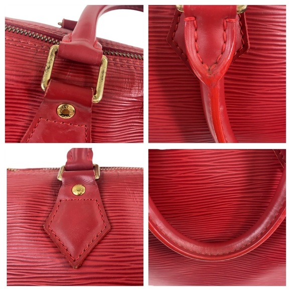 Louis Vuitton Louis Vuitton Epi Speedy 25 Leather Handbag Leather Handbag M43017 - Picture 6 of 10